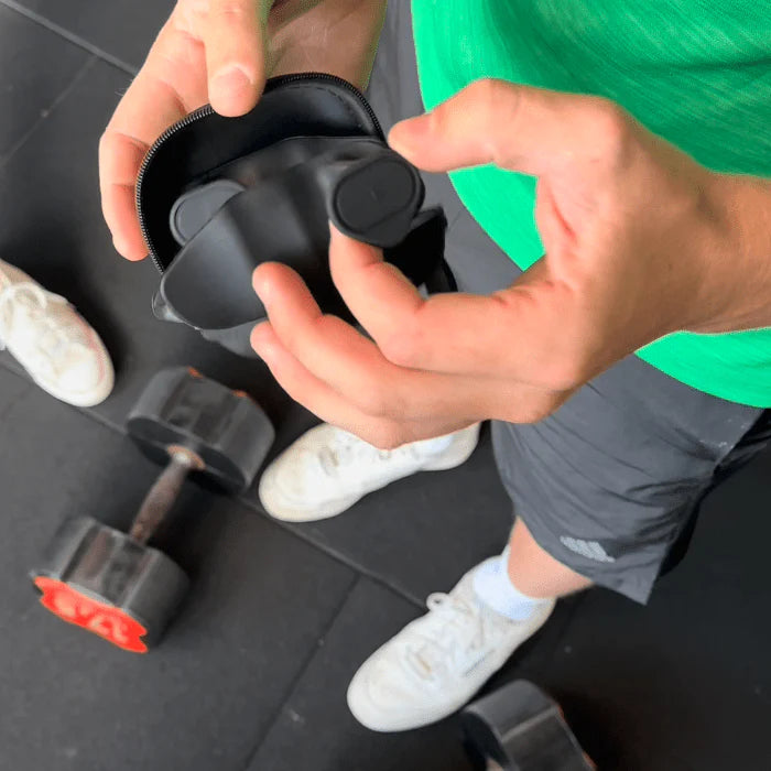 GripShield Pro™ – Silicone Gym Grips for Dumbbells, Bars & Cable Machines (PAIR)